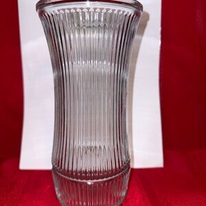 Hoosier Clear 8.5” tall Glass Vase 4088-B Style